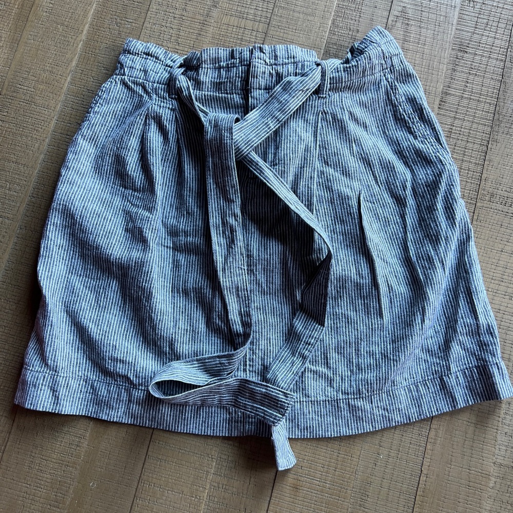 Loft Pinstripe Skirt